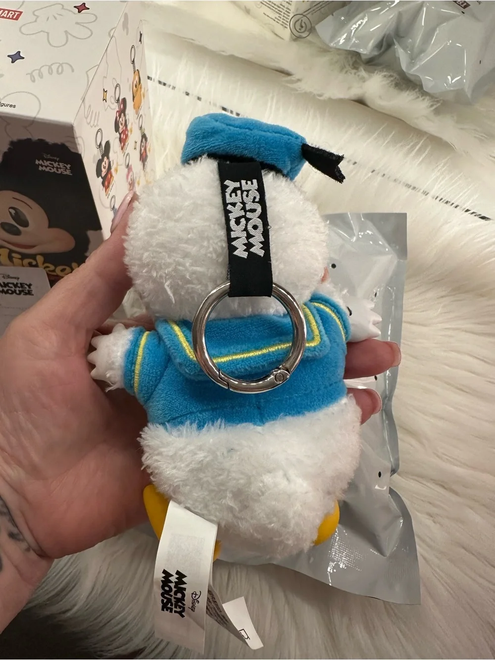 Pop Mart Disney Mickey Mouse Collectible Figure- Donald Duck Keychain